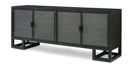 Century Furniture - Curate - Mackinaw 4 Door Credenza-Mink - CT4022-MK veiw 1