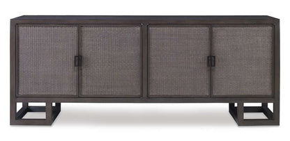 Century Furniture - Curate - Mackinaw 4 Door Credenza-Mink - CT4022-MK veiw 2