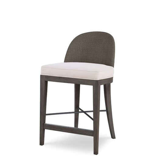 Century Furniture - Curate - Tybee Counter Stool-Mk/Flax - CT4004C-MK-FL veiw 1