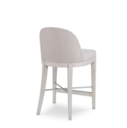 Century Furniture - Curate - Tybee Counter Stool-Peninsula/Flax - CT4004C-PN-FL veiw 2