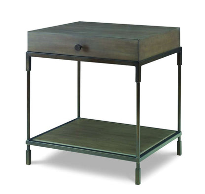 Century Furniture - Curate - Westport End Table-Mink - CT4013-MK veiw 1