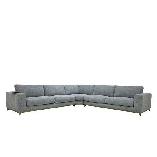 Classic Home - Donovan Sectional Gray - 2167SC14 veiw 1