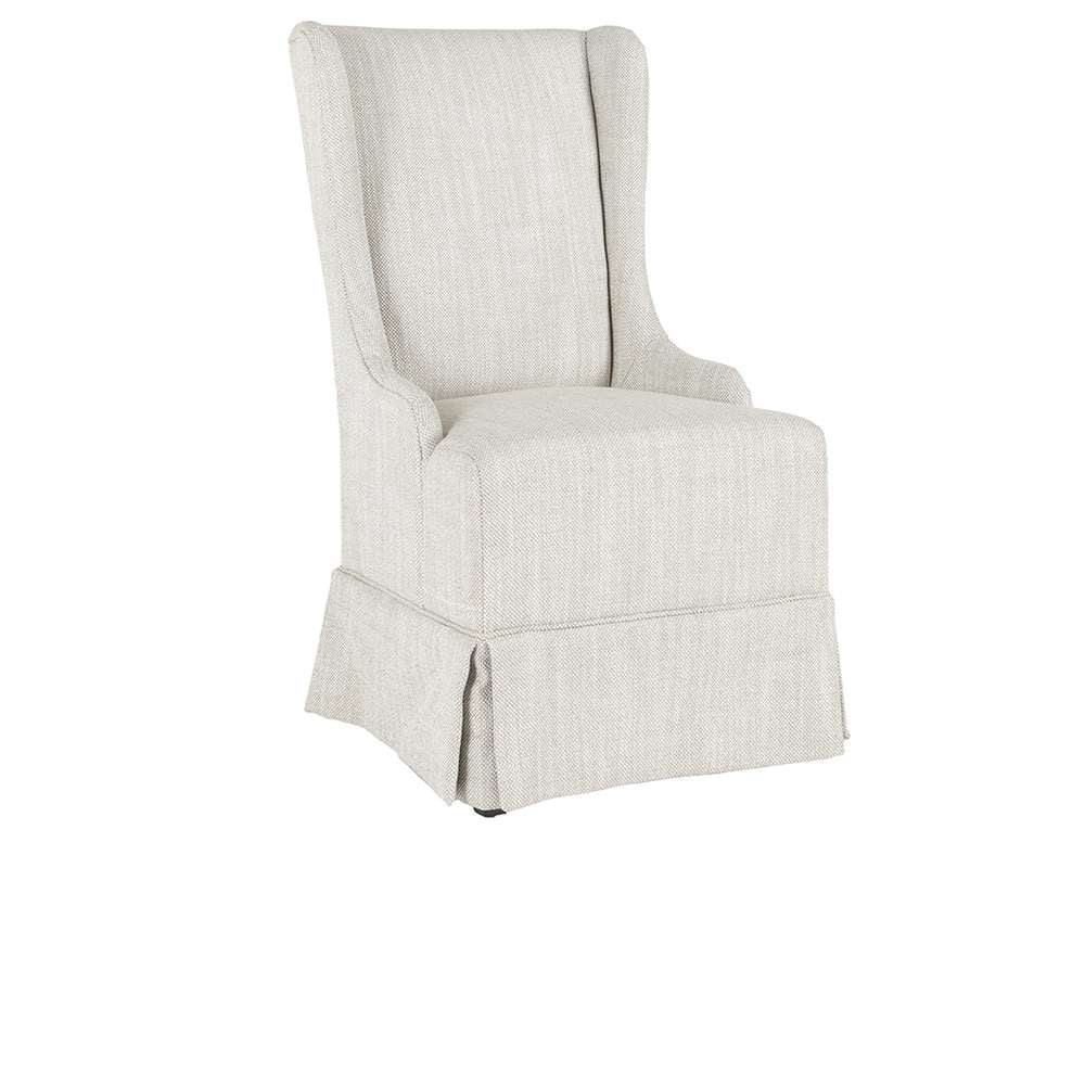Classic Home Melrose Wingback Upholstered Dining Chair - Thumbnail 5