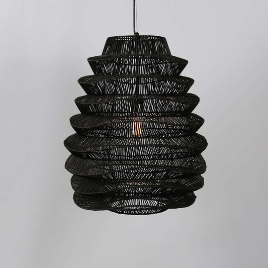 Classic Home - Shelly Pendant Large Black - 56004196 veiw 1