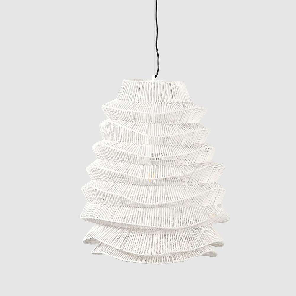 Classic Home - Shelly Pendant Large White - 56004194 veiw 1
