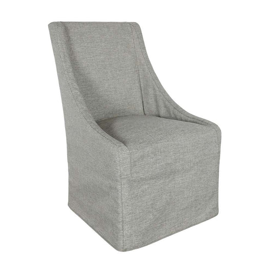 Classic Home - Warwick Rolling Wingback Dining Chair Granite - 53004328 veiw 1