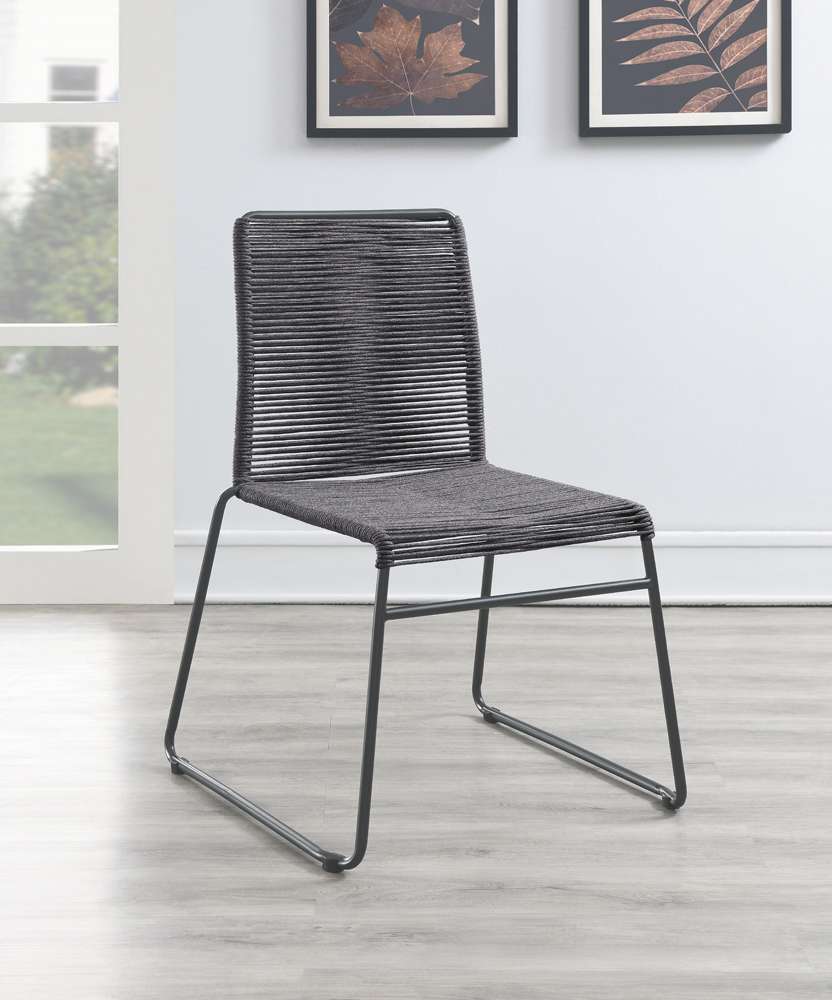 Coaster - Jerome Cora Rope Woven Chair - 192062 (Set of 2) veiw 1