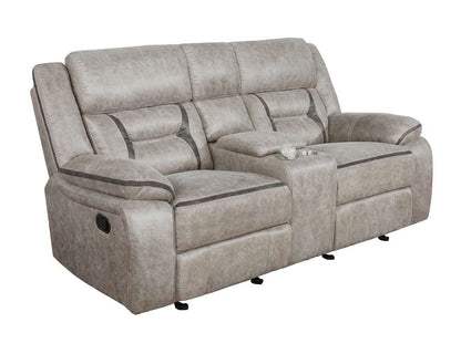 Coaster -  Greer Glider Loveseat W/ Console - 651352 veiw 2