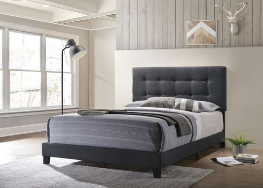 Coaster -  Mapes Upholstered Bed Queen Bed - 305746Q veiw 1