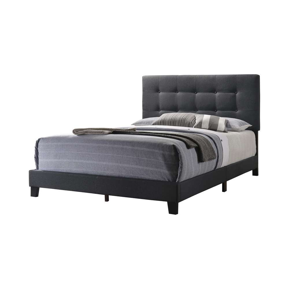 Coaster -  Mapes Upholstered Bed Queen Bed - 305746Q veiw 2