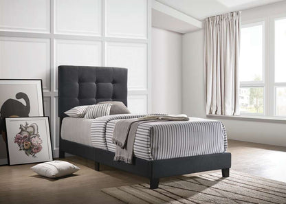 Coaster -  Mapes Upholstered Bed Twin Bed - 305746T veiw 1