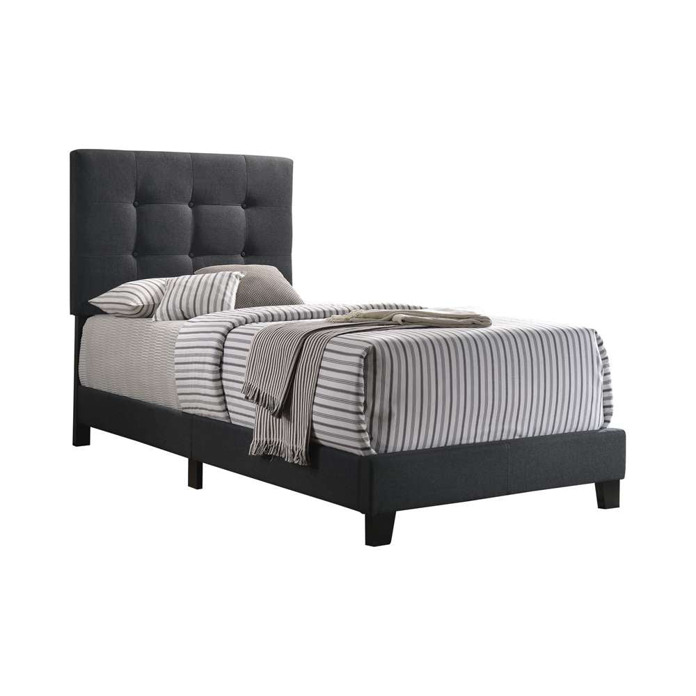 Coaster -  Mapes Upholstered Bed Twin Bed - 305746T veiw 2