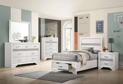 Coaster -  Miranda Twin Bed - 205111T veiw 5