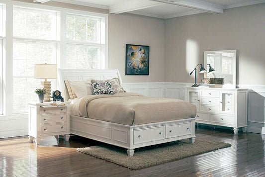 Coaster -  Sandy Beach Q 5Pc Set (Q.Bed,Ns,Dr,Mr,Ch) - 201309Q-S5 veiw 1