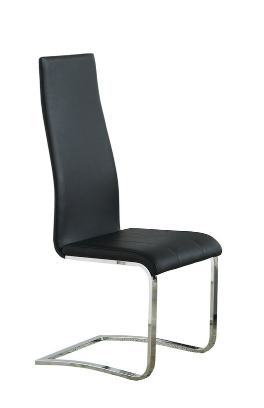 Coaster - Montclair Side Chair in Black (Set of 4) - 100515BLK veiw 1