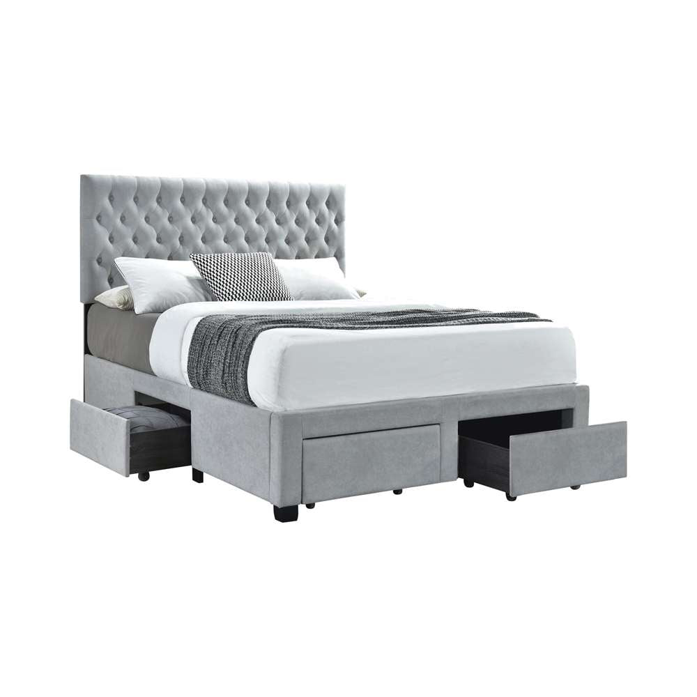 Coaster -  Soledad Upholstered Bed Full Storage Bed - 305878F veiw 1
