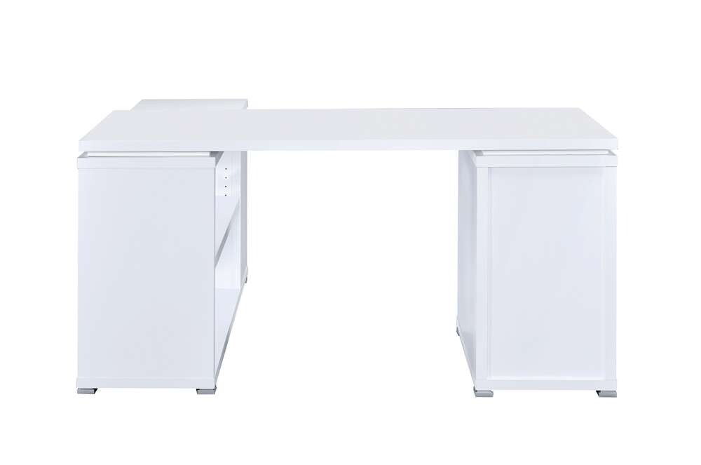 Coaster -  Yvette L-Shape Office Desk - 800516 veiw 5