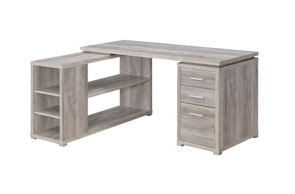 Coaster -  Yvette L-Shape Office Desk - 801516 veiw 2
