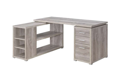 Coaster -  Yvette L-Shape Office Desk - 801516 veiw 2