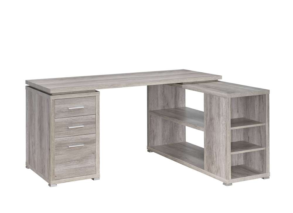Coaster -  Yvette L-Shape Office Desk - 801516 veiw 3