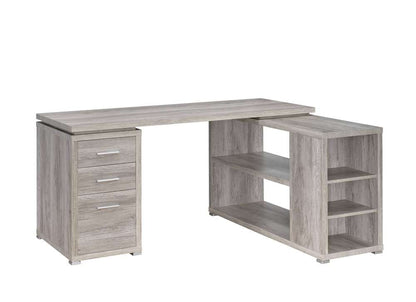 Coaster -  Yvette L-Shape Office Desk - 801516 veiw 3
