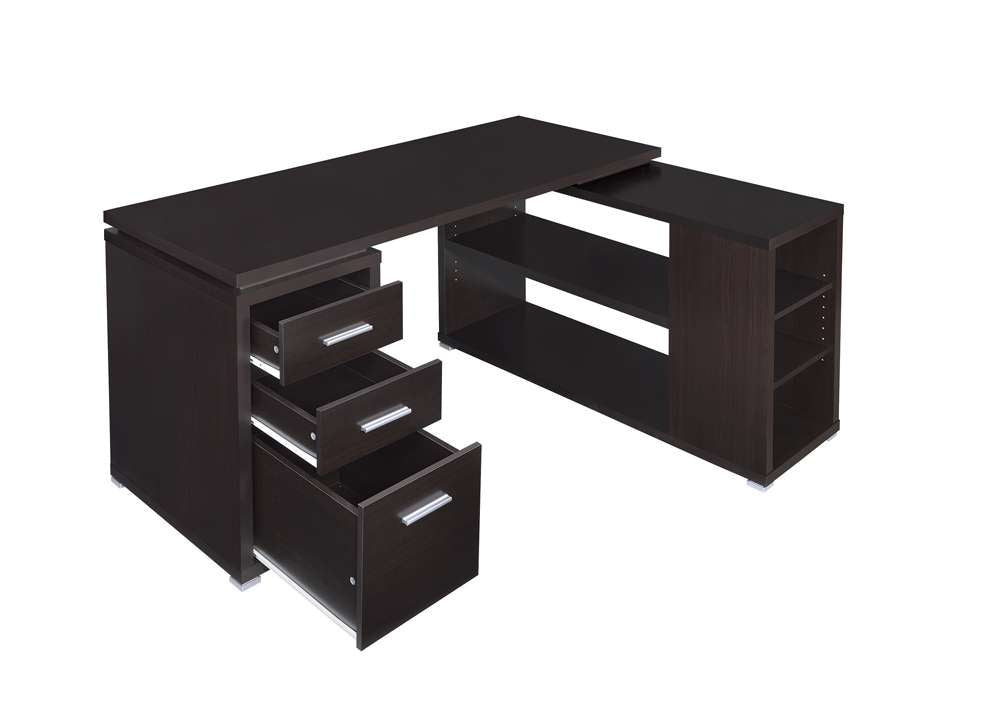Coaster -  Yvette L-Shape Office Desk - 800517 veiw 1