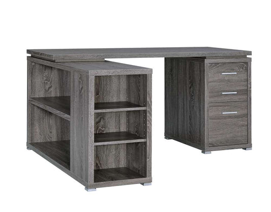 Coaster -  Yvette L-Shape Office Desk - 800518 veiw 1