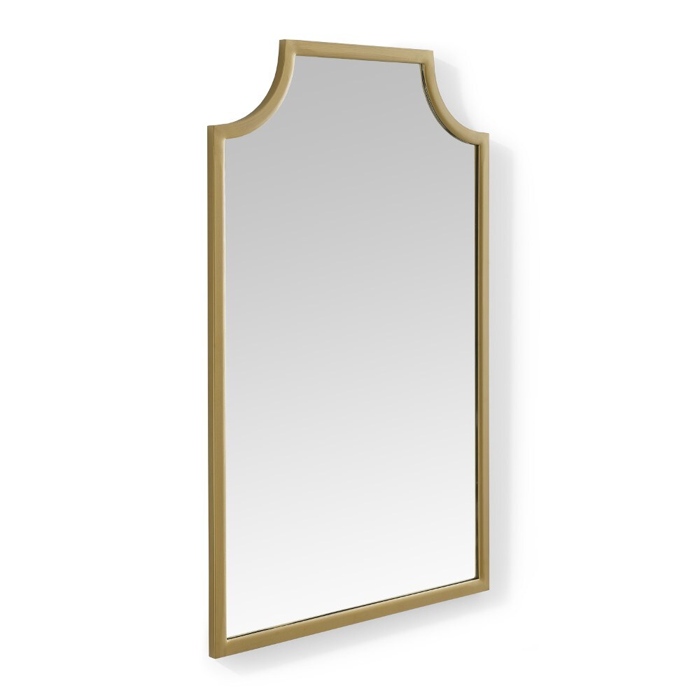 Crosley Furniture - Aimee Bath Mirror Soft Gold - CF6200-GL veiw 2