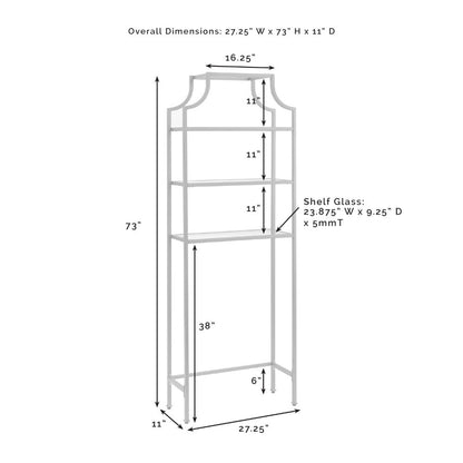 Crosley Furniture - Aimee Space Saver Oil Rubbed Bronze - CF6202-BZ veiw 3