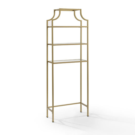Crosley Furniture - Aimee Space Saver Soft Gold - CF6202-GL veiw 2