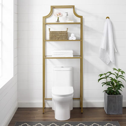 Crosley Furniture - Aimee Space Saver Soft Gold - CF6202-GL veiw 4