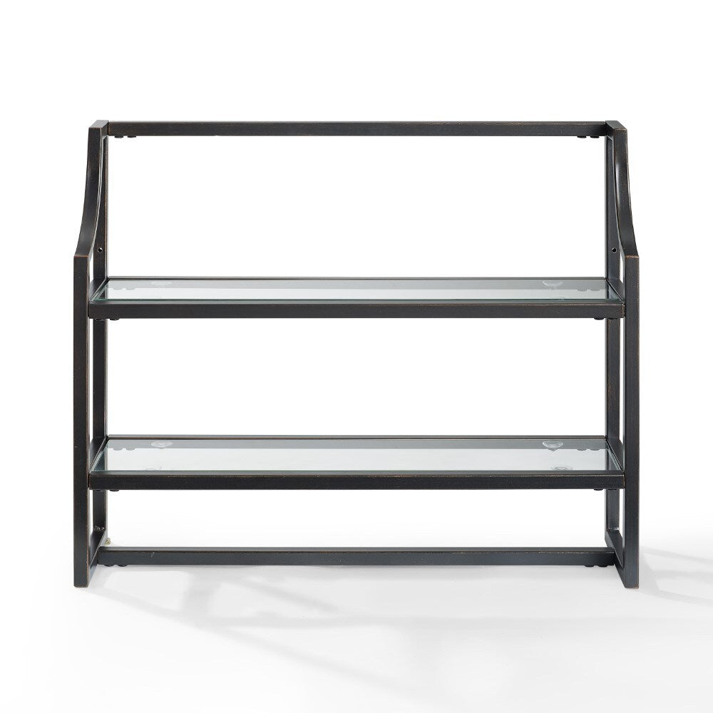 Crosley Furniture - Aimee Wall Shelf Oil Rubbed Bronze - CF6204-BZ veiw 1