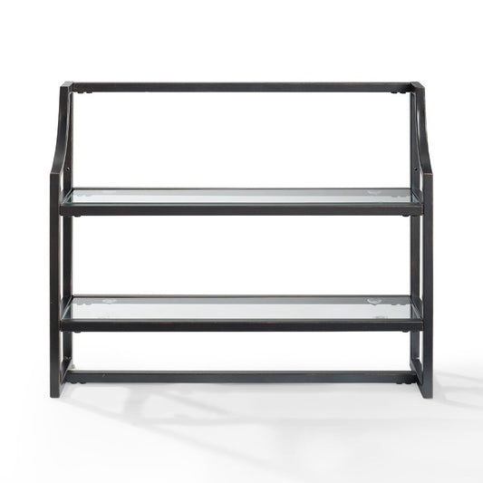 Crosley Furniture - Aimee Wall Shelf Oil Rubbed Bronze - CF6204-BZ veiw 1