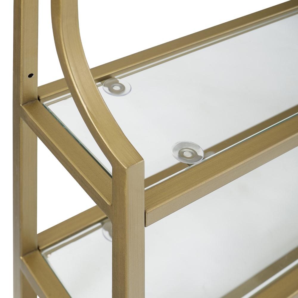 Crosley Furniture - Aimee Wall Shelf Soft Gold - CF6204-GL veiw 5