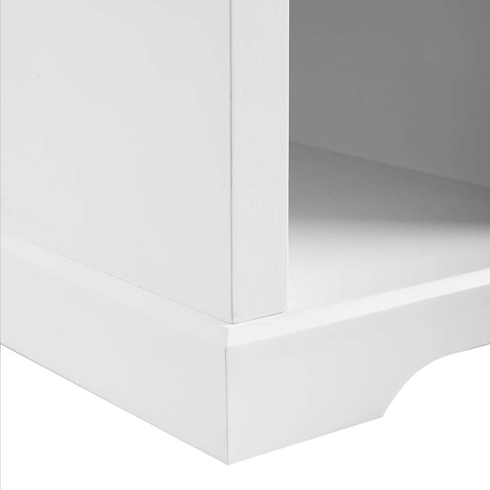 Crosley Furniture - Anderson Storage Bench White/Tan - CF6031-WH veiw 7