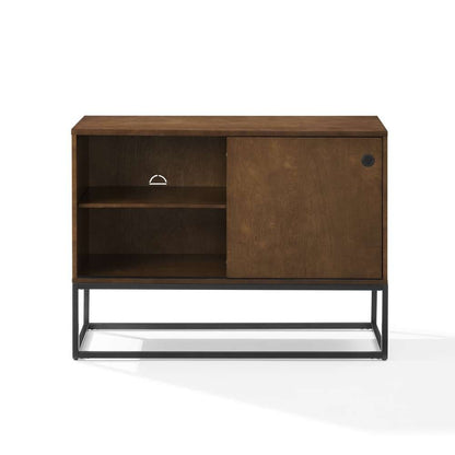 Crosley Furniture - Byron Media Console Brown/Black - CF1142BR-MB veiw 3