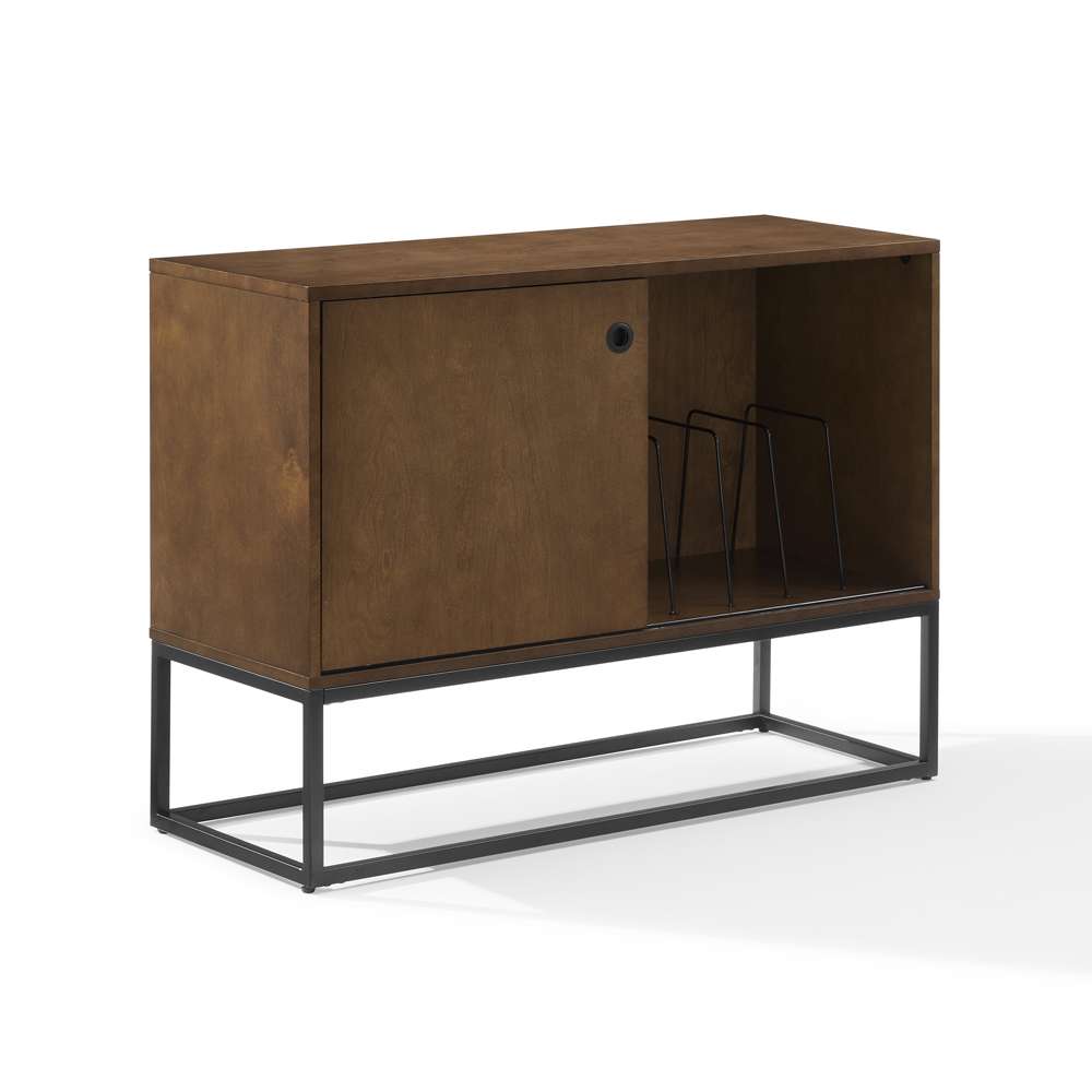 Crosley Furniture - Byron Media Console Brown/Black - CF1142BR-MB veiw 4