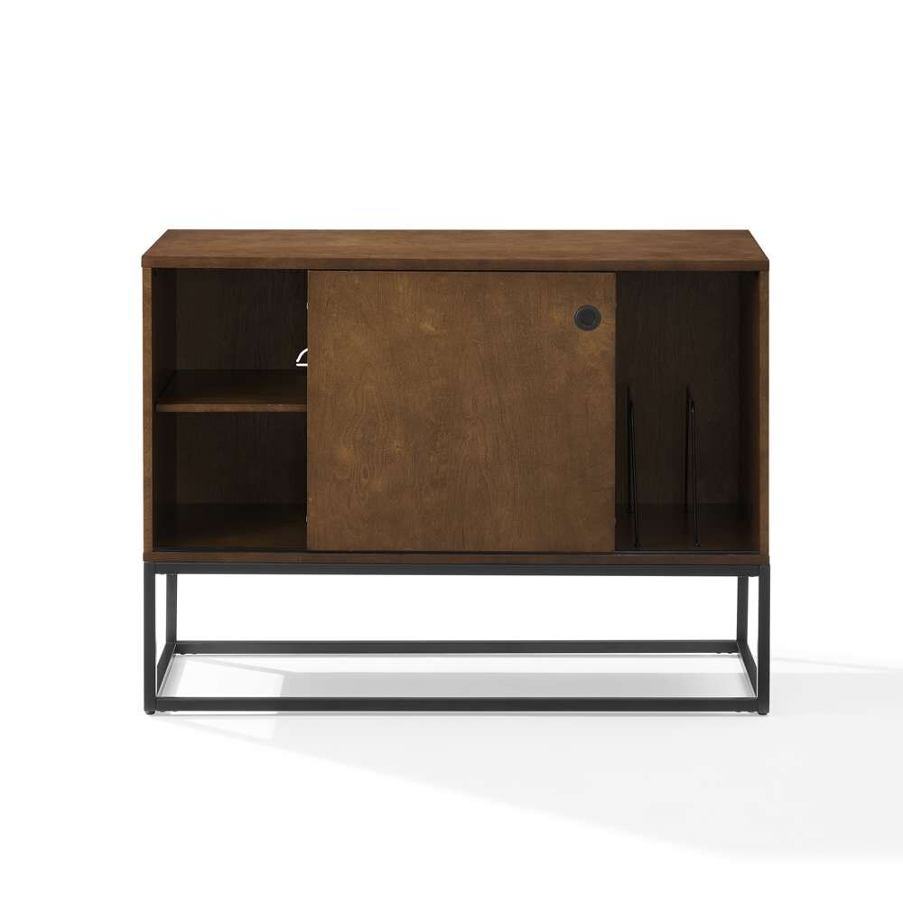 Crosley Furniture - Byron Media Console Brown/Black - CF1142BR-MB veiw 6
