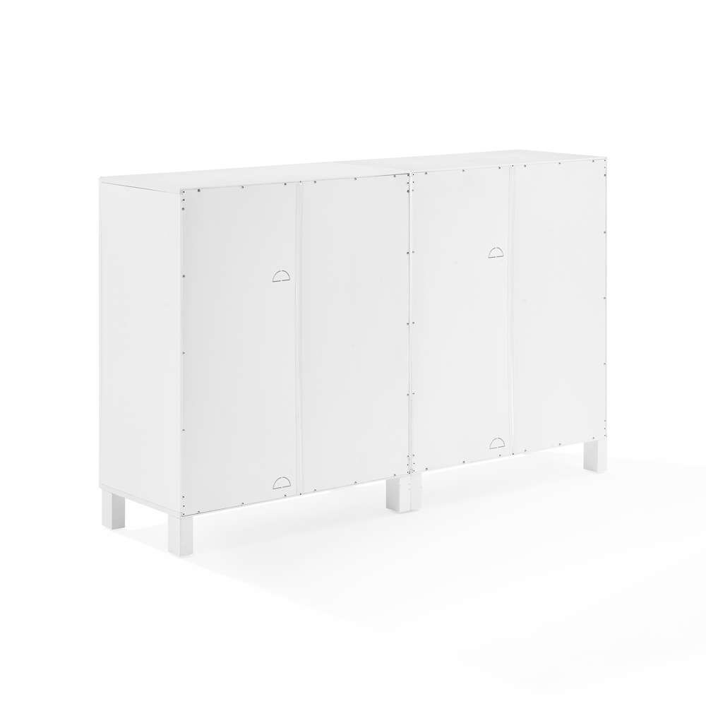 Crosley Furniture Cassai 2Pc Media Storage Cabinet Set Navy - 2 Storage Pantries - KF13133NV veiw 10