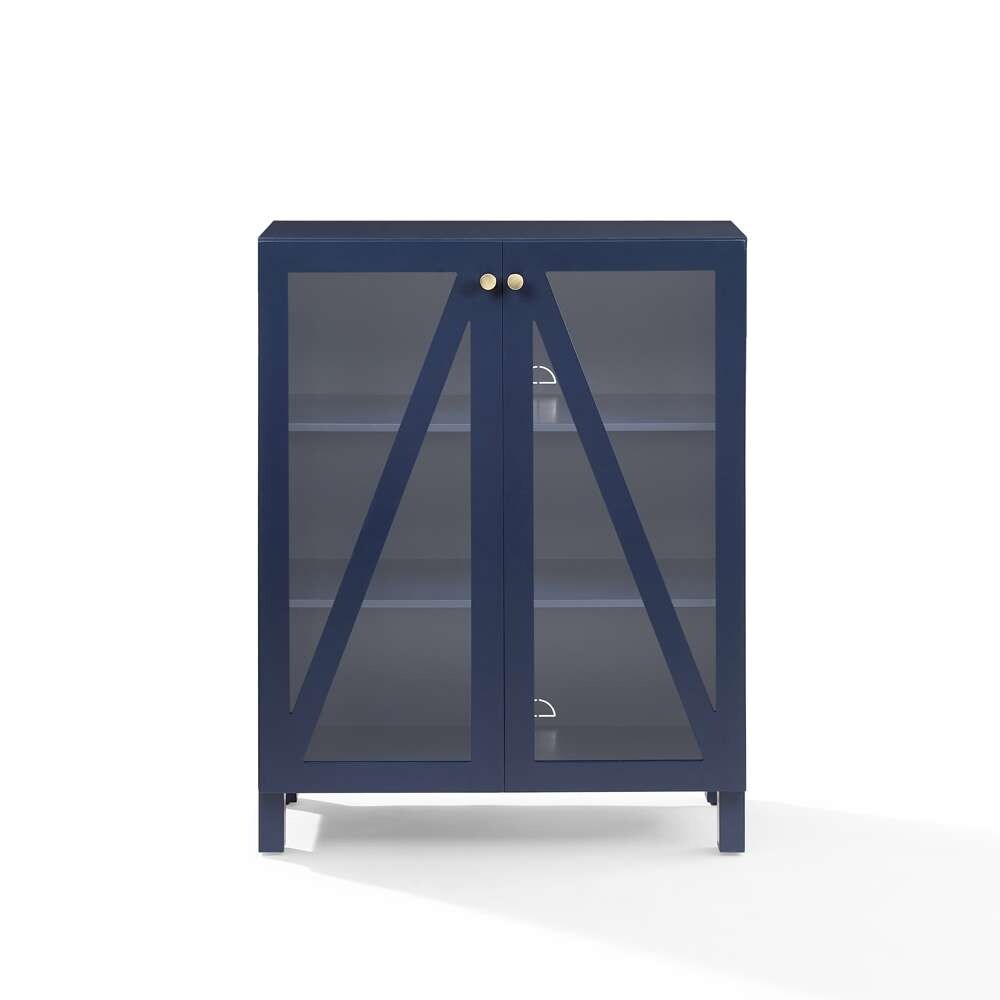 Crosley Furniture Cassai Stackable Storage Pantry Navy - CF3126-NV veiw 10