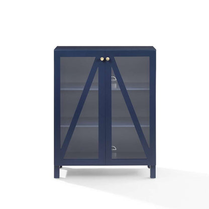 Crosley Furniture Cassai Stackable Storage Pantry Navy - CF3126-NV veiw 10