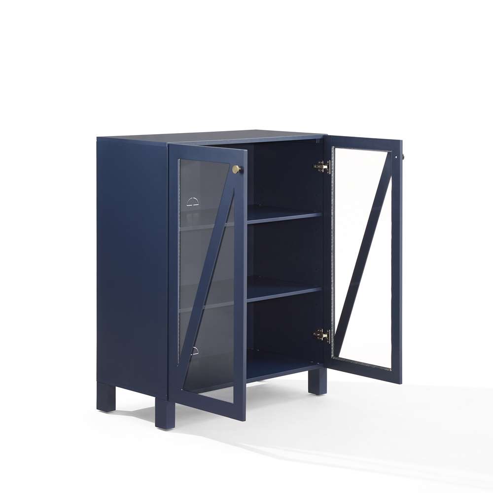 Crosley Furniture Cassai Stackable Storage Pantry Navy - CF3126-NV veiw 11
