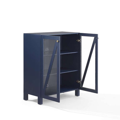 Crosley Furniture Cassai Stackable Storage Pantry Navy - CF3126-NV veiw 11