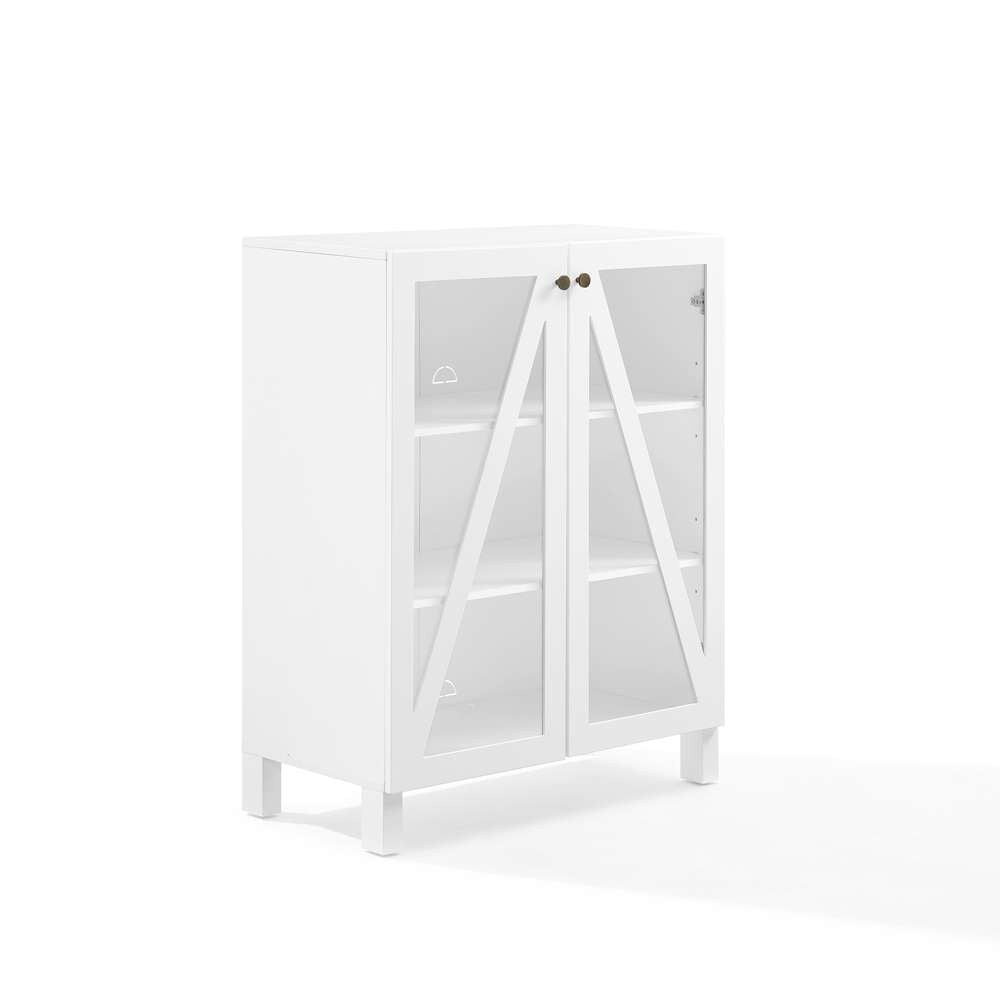 Crosley Furniture Cassai Stackable Storage Pantry White - CF3126-WH veiw 9