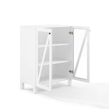 Crosley Furniture Cassai Stackable Storage Pantry White - CF3126-WH veiw 11