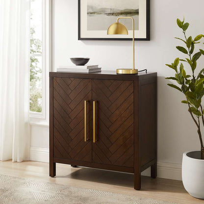 Crosley Furniture - Darcy Accent Cabinet Dark Brown - CF3124-BR veiw 1