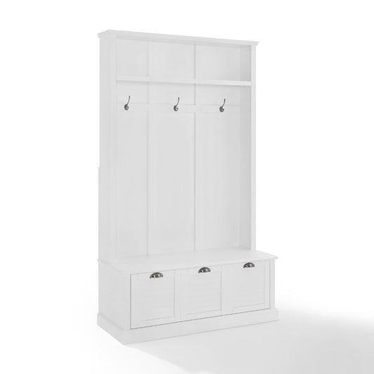 Crosley Furniture - Ellison Hall Tree White - CF6024-WH veiw 1