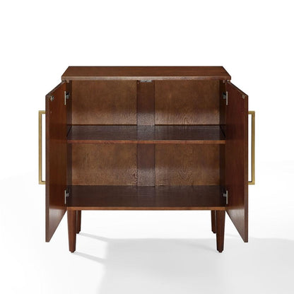 Crosley Furniture - Everett Console Cabinet Mahogany - CF6122-MA veiw 2
