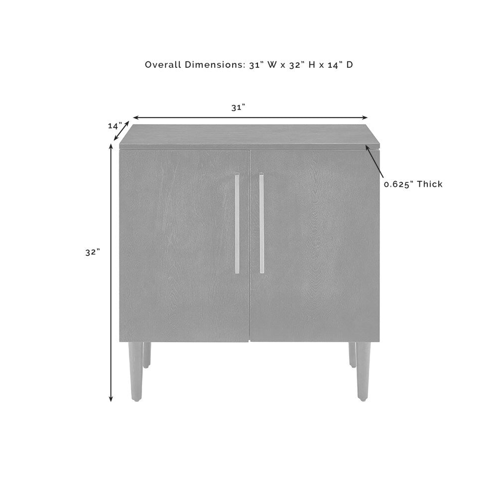 Crosley Furniture - Everett Console Cabinet Mahogany - CF6122-MA veiw 7