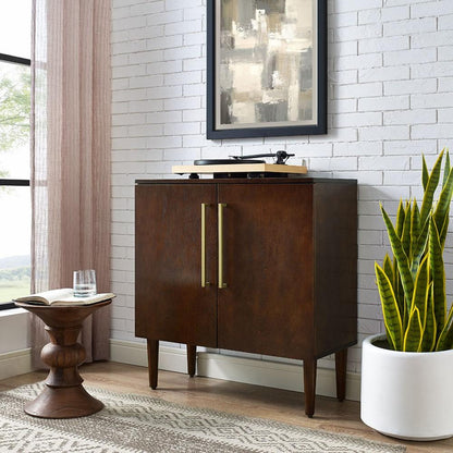 Crosley Furniture - Everett Console Cabinet Mahogany - CF6122-MA veiw 8
